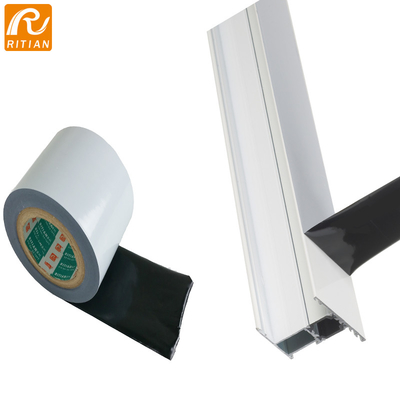 PE Aluminiowa folia ochronna Odporna na promieniowanie UV Taśma ochronna o średniej przyczepności do ramy okiennej