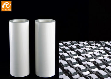 Biały kolor Polietylenowa folia ochronna na bazie rozpuszczalnika Klej akrylowy Anty UV 6-12 miesięcy