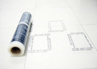 Niestandardowe logo Drukowanie Carpet Protector Film Materiał PE do ochrony powierzchni