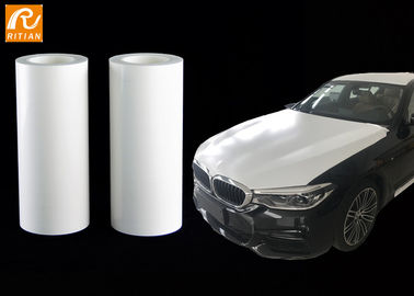 Stabilna biała samochodowa folia ochronna na bazie rozpuszczalnika Klej akrylowy Średnia przyczepność