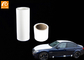 Błyszcząca biała porcelana Folia ochronna do lakieru samochodowego Plastikowa średnia przyczepność