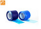 Klej na bazie kleju akrylowego Folia barierowa 4 &quot;X6&quot; Nieprzylepne krawędzie Niebieskie przezroczyste kolory
