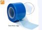 Niebieska folia medyczna barierowa PE PE Przyczepność akrylowa 4x6 cala z niestandardowym logo