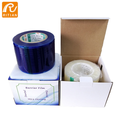 Dobra cena. Nieprzylepna krawędź Dental Barrier Film Akrylowa niebieska medyczna folia ochronna na bazie rozpuszczalnika 1200 arkuszy w Internecie